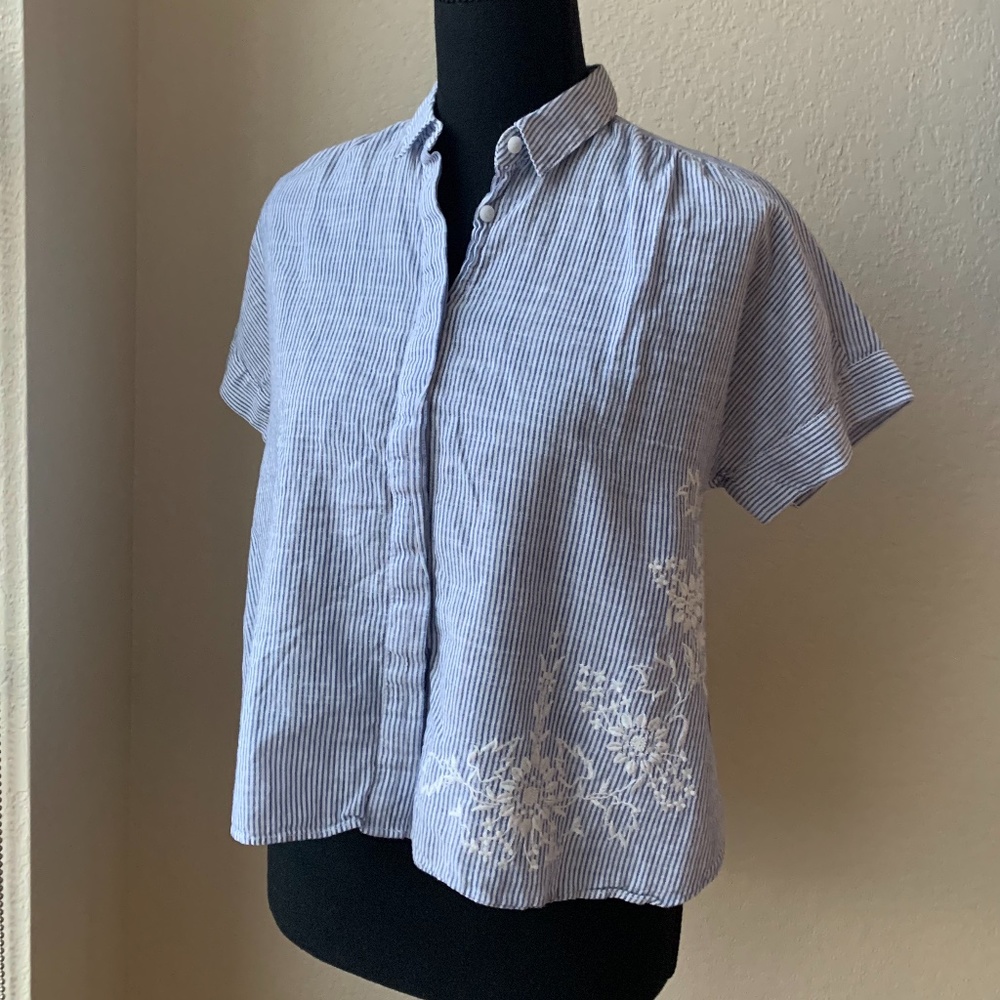 Short Sleeve Button-up